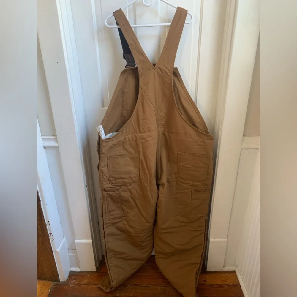Like new Carhartt FR Bib Overalls 48x32 - Picture 10 of 11